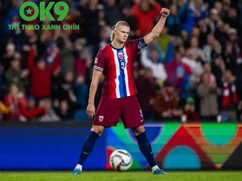 Haaland đang có phong độ cao trong màu áo Na Uy (Ảnh: Tembah) Haaland đang có phong độ cao trong màu áo Na Uy (Ảnh: Tembah)